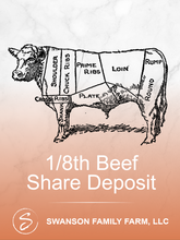 1/8th Cow ($200 Deposit. Deposit button is below)